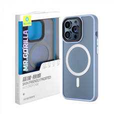 Чохол для iPhone 13 Pro - Blueo Frosted Anti-Drop MagSafe, Blue