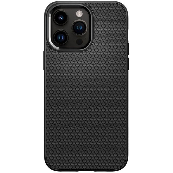 Чохол для iPhone 14 Pro - Spigen Liquid Air, Matte Black