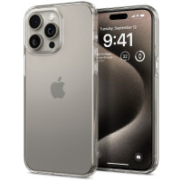 Чохол для iPhone 15 Pro Max - Spigen Liquid Crystal, Crystal Clear