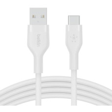Кабель USB to USB-C - Belkin Boost Charge Flex 1m, White