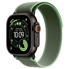 Apple Watch Ultra 3 Black Titanium, Green/Neon Trail Loop, (S/M), LTE