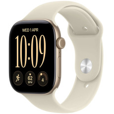 Apple Watch S12 42mm Light Gold, Sand Sport Band (S/M)