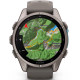 Смарт-годинник Garmin Fenix 9 51mm AMOLED Carbon Gray DLC Titanium w. Black Silicone Band, Як Новий