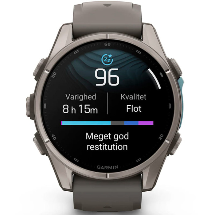Смарт-годинник Garmin Fenix 9 51mm AMOLED Carbon Gray DLC Titanium w. Black Silicone Band, Як Новий