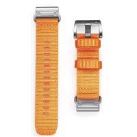 Ремінець для годинника Garmin - QuickFit 26mm, Hemsut Nylon Sports Wrist, Orange
