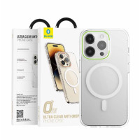 Чохол для iPhone 15 - Blueo Ultra Clear Anti-Drop MagSafe, Green