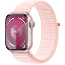 Apple Watch S9 41mm Pink, Light Pink Sport Loop (One Size) LTE
