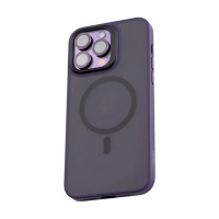 Чохол для iPhone 14 Pro - Blueo Frosted Anti-Drop MagSafe, Purple