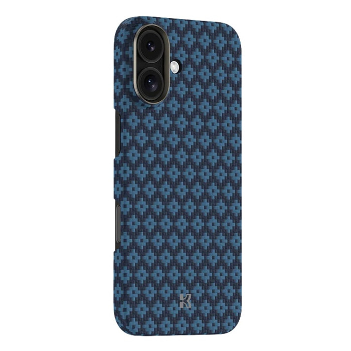 Чохол для iPhone 17 - Benks Armor Air Grid Kevlar MagSafe, Blue