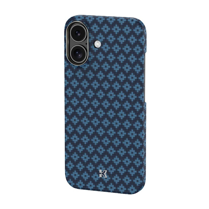 Чохол для iPhone 17 - Benks Armor Air Grid Kevlar MagSafe, Blue