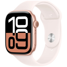Apple Watch S10 42mm Rose Gold, Light Blush Sport Band (S/M) LTE Як новий