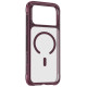 Чохол для iPhone 17 Pro Max / 18 Pro Max - Wiwu Areo Armor Pro MagSafe, Burgundy