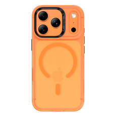 Чохол для iPhone 17 Pro - Benks Lucid Armor MagSafe, Orange