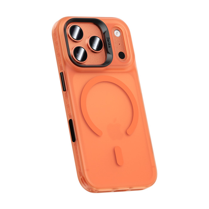 Чохол для iPhone 17 Pro Max - Benks Lucid Armor MagSafe, Orange