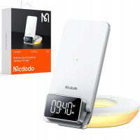 Бездротова зарядна станція - Mcdodo, Desktop Wireless Charger with MagSafe, White