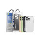 Чохол для iPhone 16 Pro Max - Blueo Dual Color Liquid Silicone MagSafe, Grey / White
