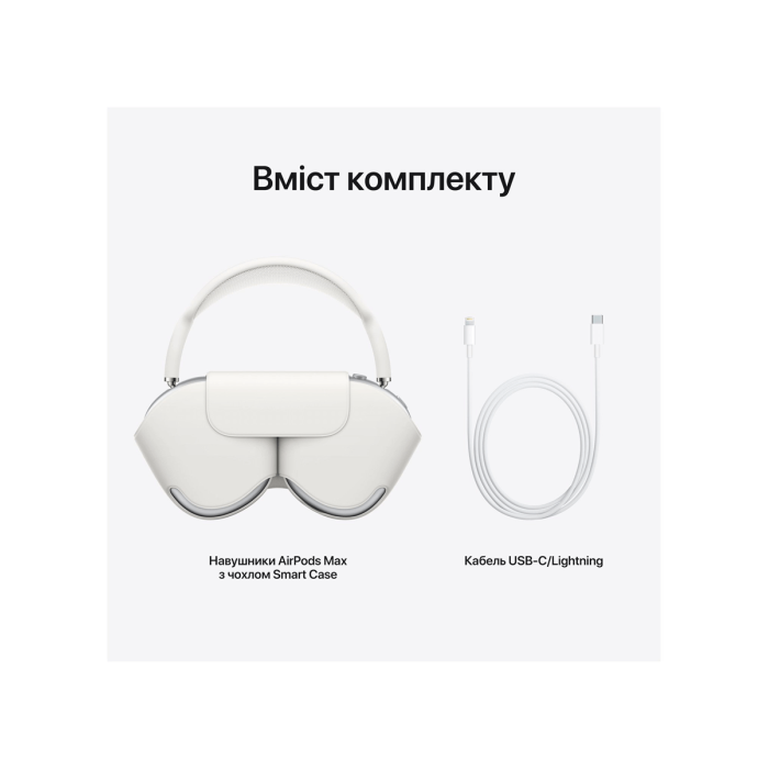 Apple AirPods Max Silver with White Headband Як новий