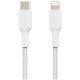 Кабель USB-C to Lightning - Belkin, Braided 2m, Silver