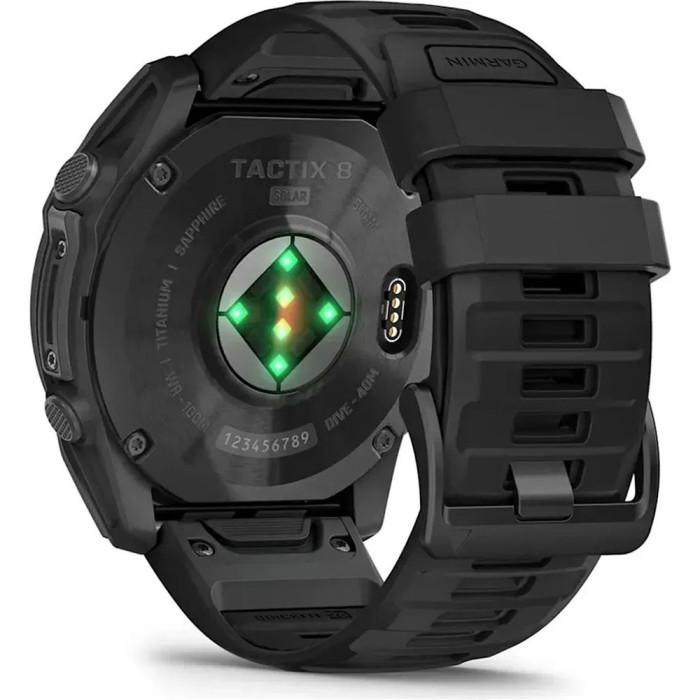 Смарт-годинник Garmin Tactix 8 51 mm Solar Includes Applied Ballistics Ultralight Solver
