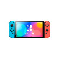Портативна ігрова приставка - Nintendo Switch OLED Neon Blue and Neon Red Joy-Con