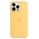 Чохол для iPhone 14 Pro Max - Silicone MagSafe, Sun Glow (HC)