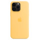 Чохол для iPhone 14 Pro Max - Silicone MagSafe, Sun Glow (HC)