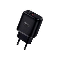 Зарядний пристрій - WIWU, Travel Charger, 20W Black