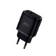 Зарядний пристрій - WIWU, Travel Charger, 20W Black