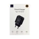 Зарядний пристрій - WIWU, Travel Charger, 20W Black