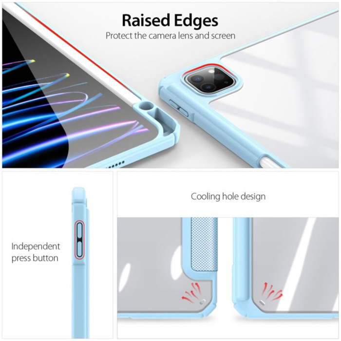 Чохол для iPad Pro 11 (2024-25) - Dux Ducis Toby, Blue