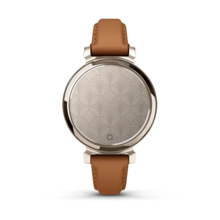 Смарт-годинник Garmin Lily 2 Classic Cream Gold with Tan Leather Band